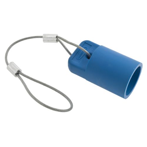 Hubbell Wiring Device-Kellems Series 16 Single Pole Protective Caps, Female - Blue Wire Connectors