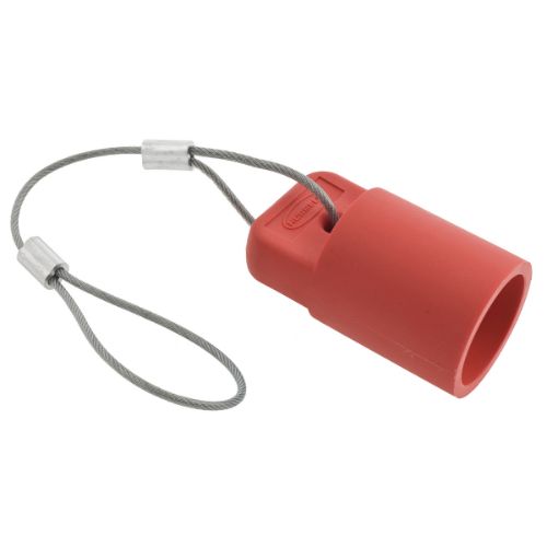Hubbell Wiring Device-Kellems Series 16 Single Pole Protective Caps, Female - Red Wire Connectors