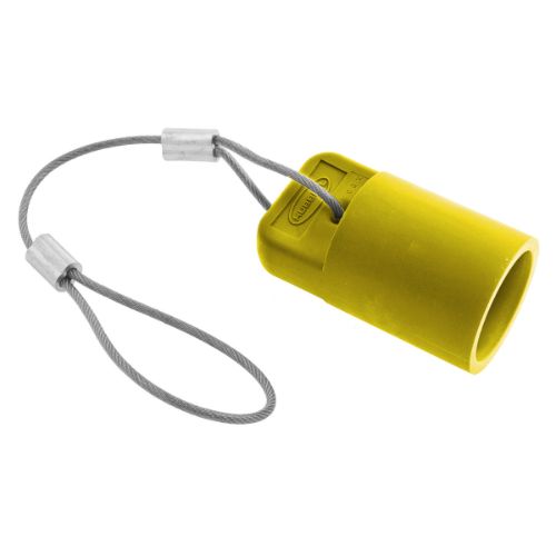 Hubbell Wiring Device-Kellems Series 16 Single Pole Protective Caps, Female - Yellow Wire Connectors
