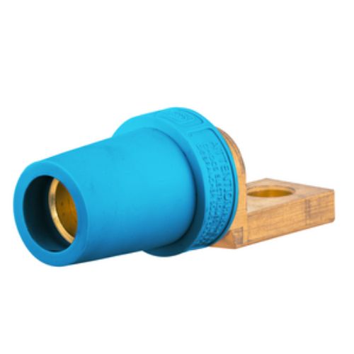 Hubbell Wiring Device-Kellems HBLFOSBL Series 16 Offset Straight Style Devices, Female - Blue