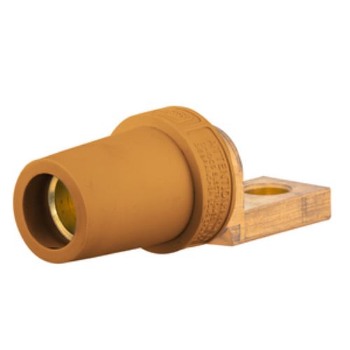 Hubbell Wiring Device-Kellems HBLFOSO Series 16 Offset Straight Style Devices, Female - Orange