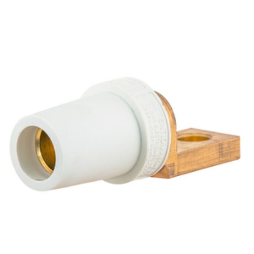 Hubbell Wiring Device-Kellems HBLFOSW Series 16 Offset Straight Style Devices, Female - White