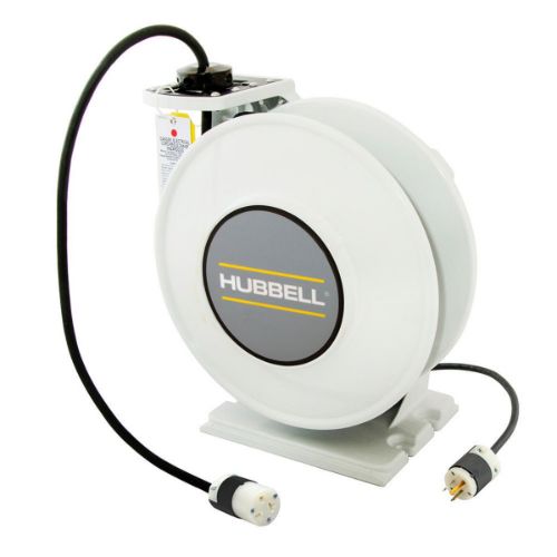 Industrial Power Cord Reel, HBL5369C 20A connector, HBLI45123C20