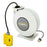 Industrial Power Cord Reel, Portable duplex outlet box, Gray, 20A GFCI, HBLI45123GF20