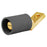 Hubbell Wiring Device-Kellems HBLMOABK Series 16 Offset Straight Style Angled Devices, Male-Black