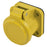 Hubbell Wiring Device-Kellems Series 16 Non-Metallic Weather Protective Lift Covers- Yellow Wire Connectors