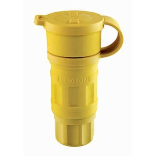Leviton Manufacturing Company Yellow Wetguard Connector 2PO 3WI 5-15R 15A125V