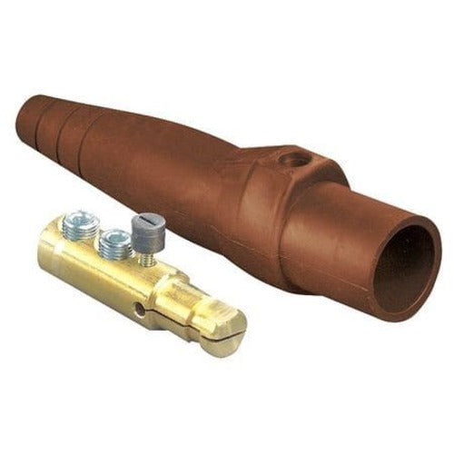 Leviton Manufacturing Company Brown Male Detach Plug Taper #se #2-2/0