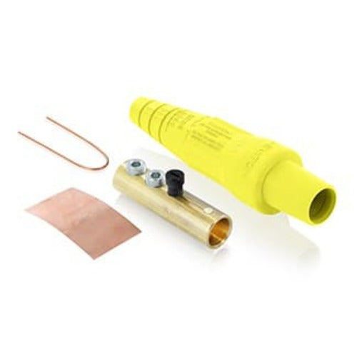 Leviton Manufacturing Company Yellow Female Detach Plug Tap #se 2-2/0 DSS