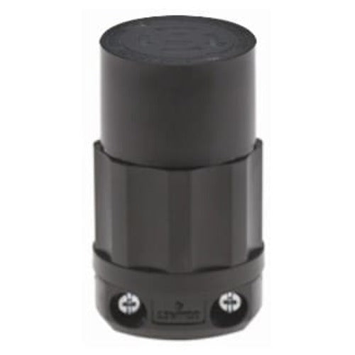 Leviton Manufacturing Company Locking Connector, NEMA L15-20R, 20A, 3P4W -Black