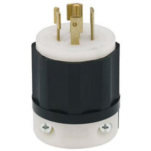 Leviton Manufacturing Company Black Plug Lock 4PO 5WI L22-20P 20A277/480V