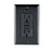 Leviton Manufacturing Company SmartlockPro Slim Self-Test GFCI Receptacle,20A,125V-BK