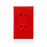Leviton Manufacturing Company SmartlockPro Slim Self-Test GFCI Receptacle,20A,125V-RD