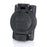 Leviton Manufacturing Company 1-Gang Weatherproof Cover for Flanged Devices, 1.75 FS/FD-BK