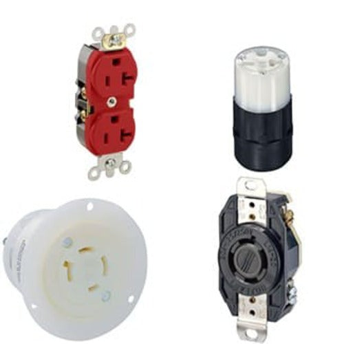 Leviton, NEMA 2 Amp Devices (NEMA L21-2, L22-2, L14-2, L5-2, L6-2, L2-2, L16-2)