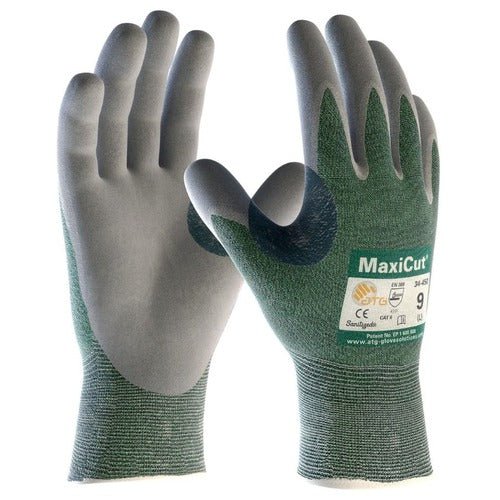 Protective Industrial Products MaxiCut 19-D470 Nitrile Coated Palm with Foam Grip