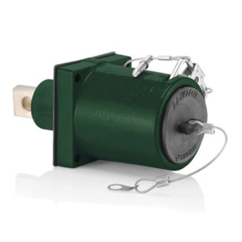 Leviton 49 S Sgl Pole Fem Recept,1H BuSBar,313-777MCM,45D,1135A-GN