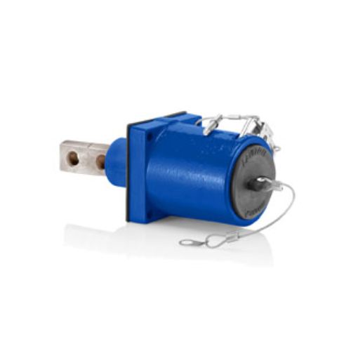 Leviton 49 S Sgl Pole Fem Recept,2H BuSBar,313-777MCM,45D,1135A-BL