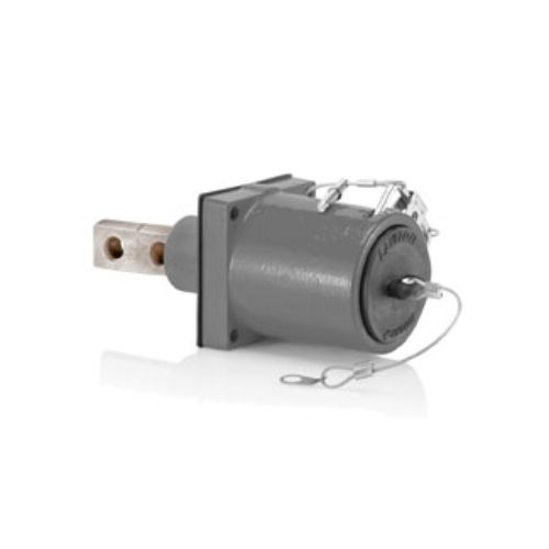 Leviton 49 S Sgl Pole Fem Recept,2H BuSBar,313-777MCM,45D,1135A-GY