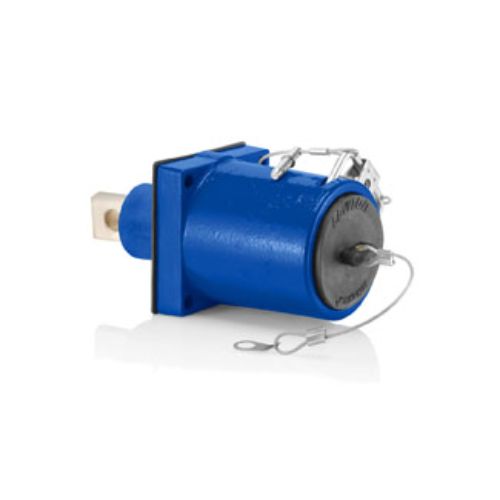 Leviton 49 S Sgl Pole Male Recept,1H BuSBar,313-777MCM,45D,1135A-BL