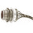 Leviton 1-1/2"Straight,Male,Al,DX Cord Seal StrainRelief1.312-1.437"