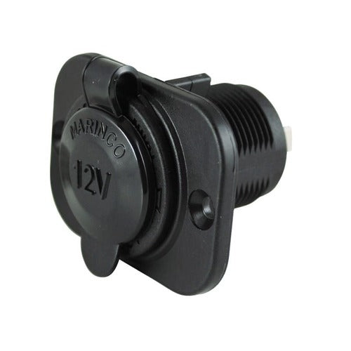 Marinco Power Products 12V Receptacle Black With Gasket