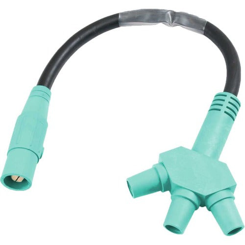 Marinco Power Products CLS Assembled Adapters Soft 3Fer (M-F-F-F)-GN