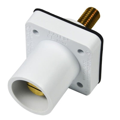 Marinco Power Products CL Ser Pnl Mount Inlet(400A/600V)1.125"ThdStud M-WT DrillOut