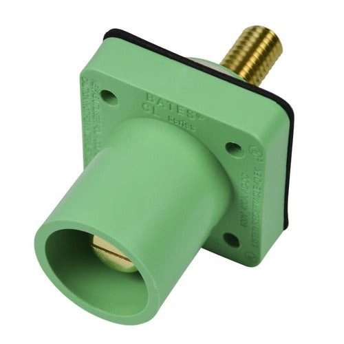 Marinco Power Products CL Ser Pnl Mount Inlet(400A/600V)1.125"ThdStud M-GN DrillOut