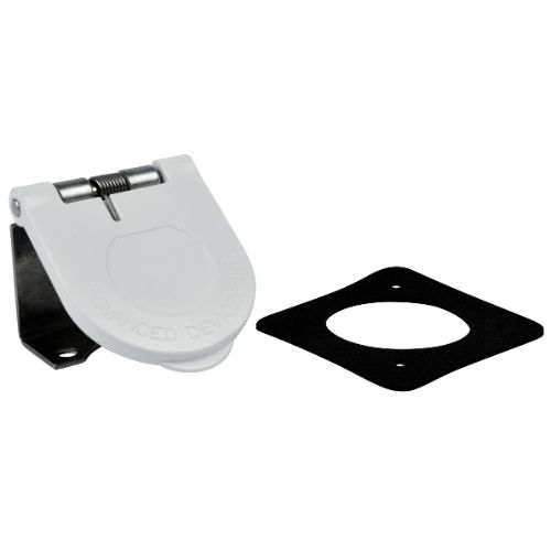 Marinco Power Products Snap Back Cam Cover Surface Mount-WT