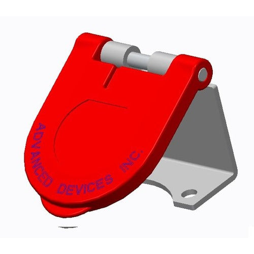 Marinco Power Products Snap Back Cam Cover Surface Mount-RD