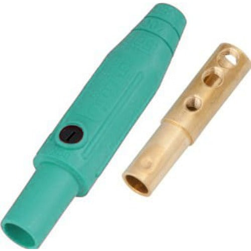 Marinco Power Products CLM Series Inline Single Pin Conn(150A/600V)#8-#2AWG Fem-GN