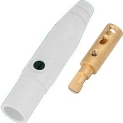 Marinco Power Products CLM Series Inline Single Pin Conn(150A/600V)#8-#2AWG Male-WT