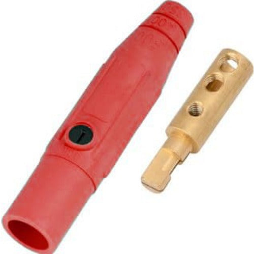 Marinco Power Products CLM Series Inline Single Pin Conn(150A/600V)#8-#2AWG Male-RD
