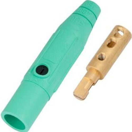 Marinco Power Products CLM Series Inline Single Pin Conn(150A/600V)#8-#2AWG Male-GN
