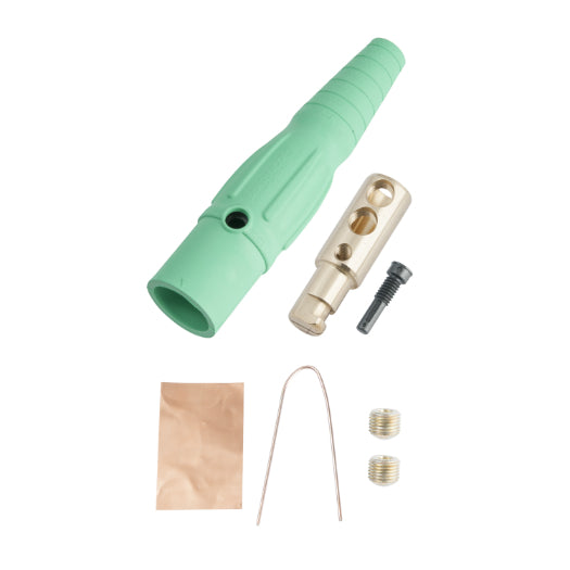 Marinco Power Products CL Series Inline Single Pin Conn(400A/600V)#2-2/0AWG Male-GN