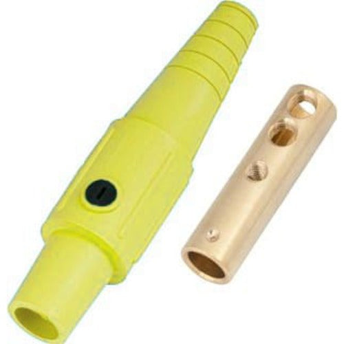 Marinco Power Products CLS Series Inline Single Pin Conn(400A/600V)#6-#2 AWG Fem-YL