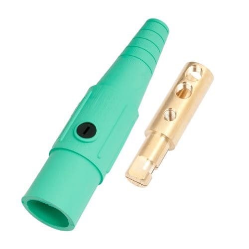 Marinco Power Products CLS Series Inline Single Pin Conn(400A/600V)#6-#2AWG Male-GN