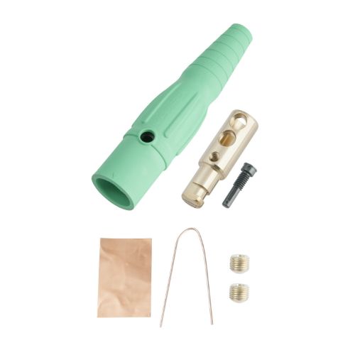 Marinco Power Products CLS Ser Inline Single Pin Conn(400A/600V)2/0-4/0AWG Male-GN