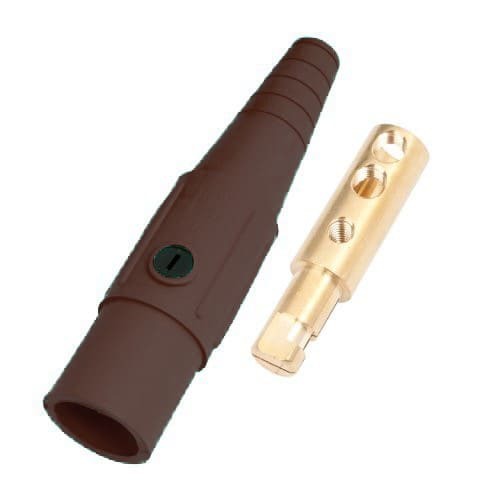 Marinco Power Products CLS Ser Inline Single Pin Conn(400A/600V)2/0-4/0AWG Male-BN