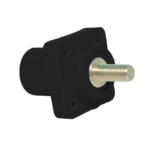 Marinco Power Products CLS Series Panel Mount (400A/600V) 1.125"Thrd Stud; Male-BK