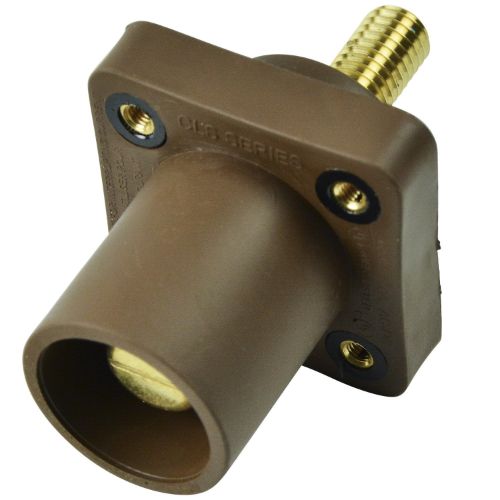 Marinco CLS 16 Series 1-1/8" Threaded Stud, #6-4/0 AWG, 400A, 600V, 90 Degree Panel Mounts