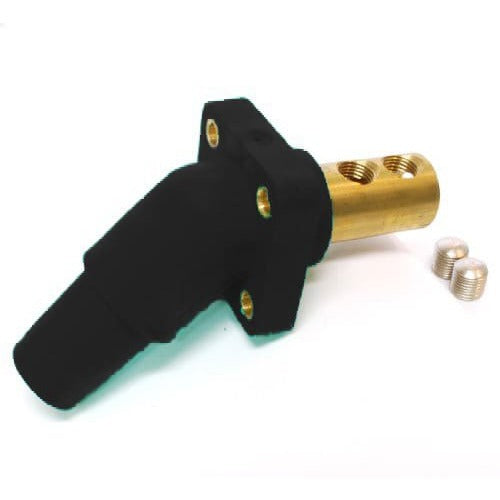 Marinco Power Products CLS 45 Deg Receptacle  Panel Mount (400A/600V)DSS; Female-BK