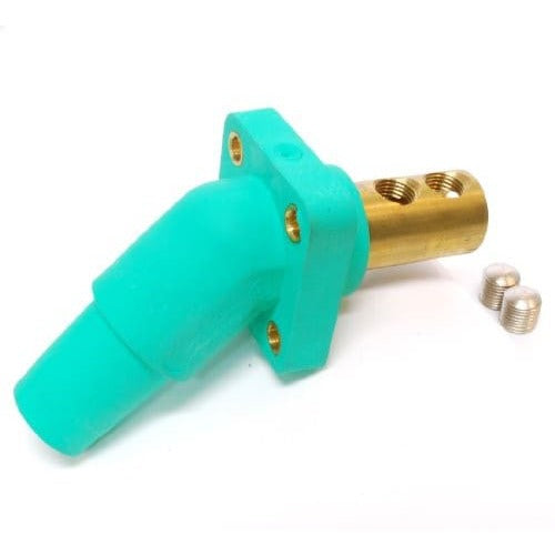 Marinco Power Products CLS 45 Deg Receptacle  Panel Mount (400A/600V)DSS; Female-GN