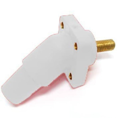 Marinco Power Products CLS 45 Deg Recep Pnl Mount(400A/600V)1-1/8"Thrd Stud;Fem-WT