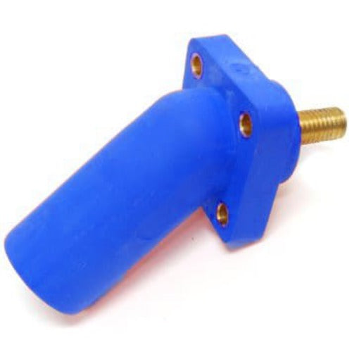 Marinco Power Products CLS 45 Deg Inlet Pnl Mount(400A/600V)1-1/8"Thrd Stud;Male-BL