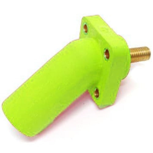 Marinco Power Products CLS 45 Deg Inlet Pnl Mount(400A/600V)1-1/8"Thrd Stud;Male-YL