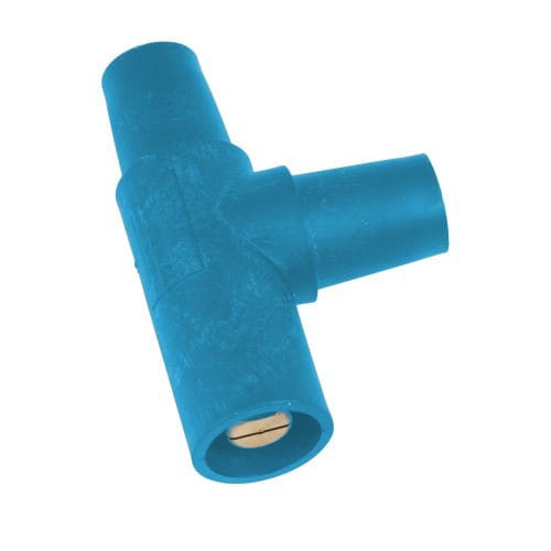 Marinco Power Products CL/CLS/CLM Tapping T Adapter (M-F-F)-BL
