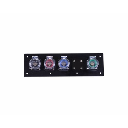 Power Assemblies 400 Amp Female Thrd Post 4 Position CAMLock Panel