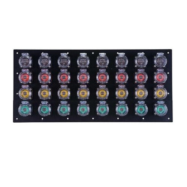 3200 Amp Female Double Set Screw 32 Position CAM Lock Panel